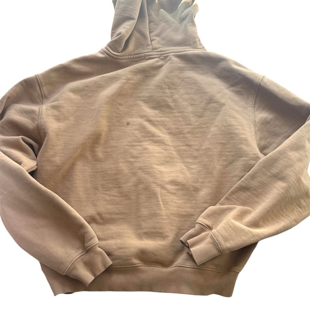 Good American Brown Cropped Hoodie Sweatshirt Womens Sz XL (4) - Picture 2 of 3